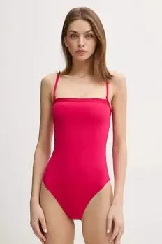 Цельный купальник Tommy Hilfiger, розовый
