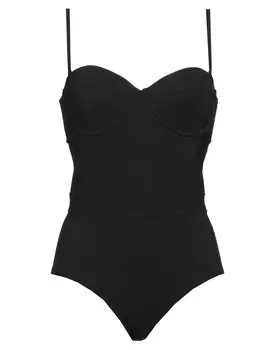 Цельный купальник Tory Burch, черный