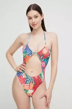 Цельный купальник United Colors of Benetton, мультиколор