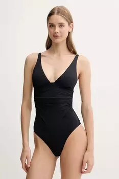 Цельный купальник United Colors Of Benetton, черный