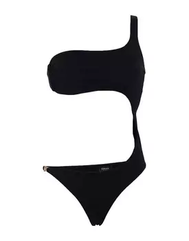 Цельный купальник Versace, черный