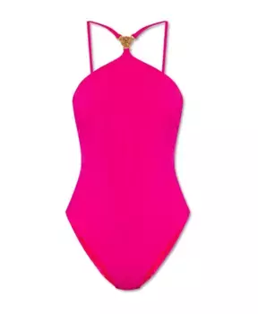 Цельный купальник Versace, розовый