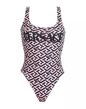 Цельный купальник Versace, розовый