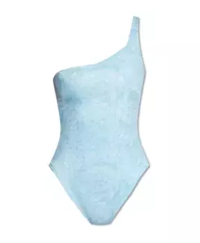 Цельный купальник Versace, синий
