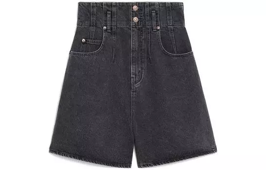 CELINE Джинсовые шорты женские черные