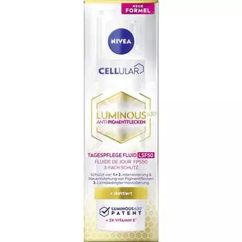 Cellular Luminous630° антипигментационный флюид для дневного ухода SPF 50 NIVEA, 40 ml