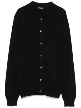 Cenere GB трикотажная рубашка, черный