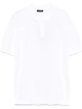 Cenere GB трикотажная рубашка поло, белый