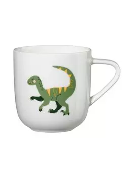 Ценный набор ASA из 4 кружек с ручкой, Velociraptor Vincent white Kids 38061314 и подарок + пожертвование