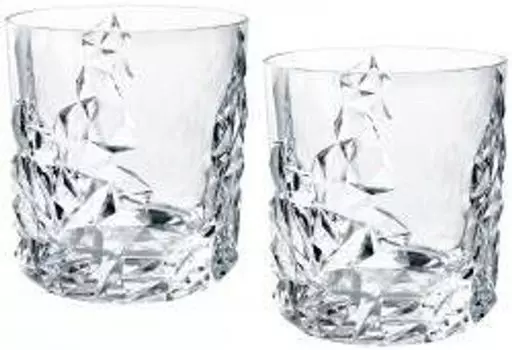 Ценный набор Nachtmann 2 x 4 стакана/шт. Чашки для виски 258/71 Скульптура 101968 и подарок + пожертвование