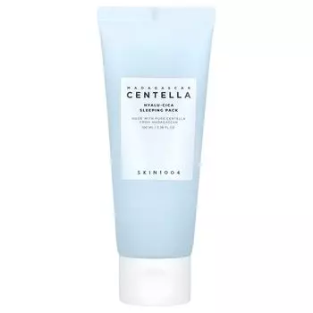 Центелла мадагаскарская, ночная маска Hyalu-Cica, 3,38 жидких унции (100 мл) Skin1004