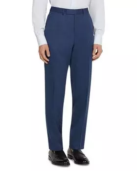 Centoventimila Брюки Slim Fit из шерсти ZEGNA, синий