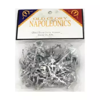 Центральная рота Великого Княжества Варшавского продвигается с Чапкой, Napoleonic - Confederation (25mm)