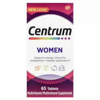 Centrum, Мультивитамины для женщин, 65 таблеток