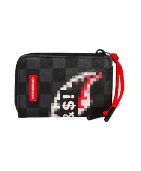 Цензурированный кошелек на молнии Sprayground, черный