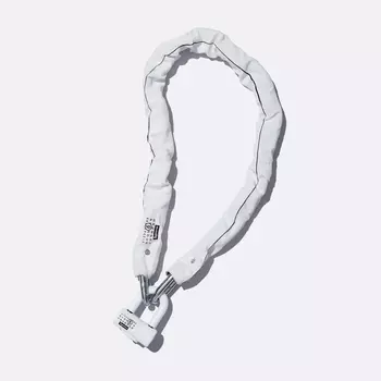 Цепь Kryptonite + дисковый замок Supreme x MM6 Maison Margiela, белый