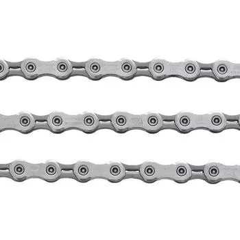 Цепь Ultegra CN-6701 10-скоростная для 2-скоростных шатунов SHIMANO, серебристый / серебристый / черный