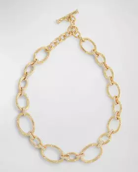 Цепное ожерелье зачарованного леса Anabel Aram Jewelry, цвет Gold