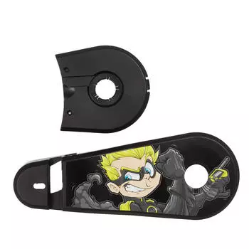 Цепной чехол для велосипеда 16" Dark Hero черный BTWIN, черный