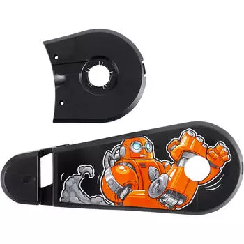 Цепной чехол для велосипеда 16" Robot черный BTWIN, черный