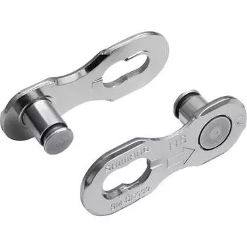 Цепной замок SM-CN900 - 11-скоростной - 2 шт. SHIMANO, серебро / серебро / серебро