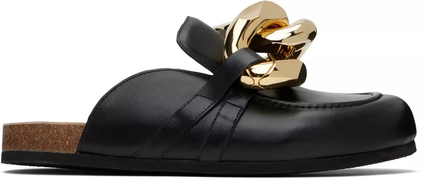 Цепные мокасины JW Anderson, черный
