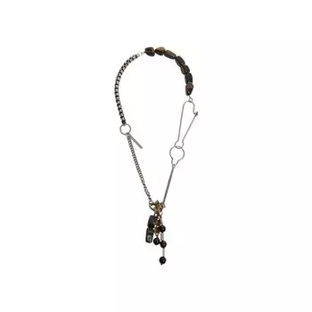 Цепочка Dries Van Noten Stone Key Chain Necklace, цвет Tiger-Eye