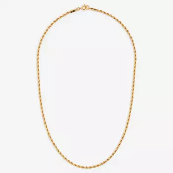 Цепочка H&M Gold-plated, золотистый