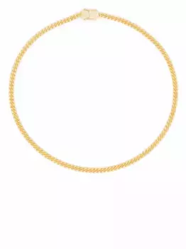 Цепочка на шею из позолоченного серебра Tom Wood, золотой