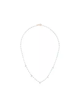 Цепочка на шею из розового золота с бусинами Gigi Clozeau, золотой