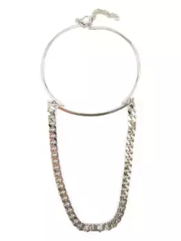Цепочка на шею MM6 Maison Margiela, серебяный