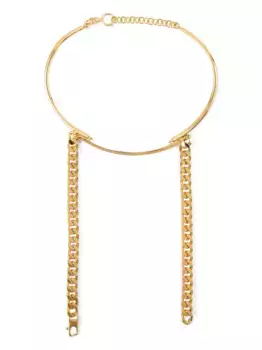 Цепочка на шею MM6 Maison Margiela, золотой