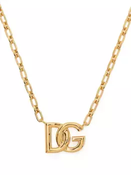 Цепочка на шею с логотипом DG DOLCE & GABBANA, золотой