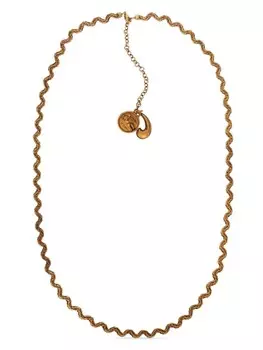 Цепочка на шею с логотипом ETRO, золотой