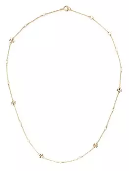Цепочка на шею с логотипом Tory Burch, золотой