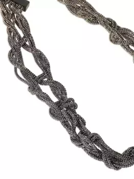 Цепочка на шею с подвесками Fabiana Filippi, серебяный