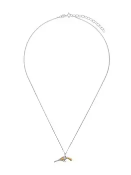 Цепочка на шею с подвеской в виде ножа True Rocks, серебряный