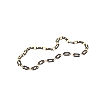 Цепочка pirouette из 18-каратного розового золота и черного дерева Vhernier