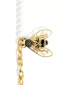 Цепочка с подвеской в виде пчелы Bimba y Lola, черный