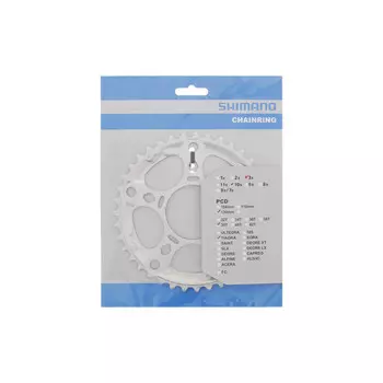 цепочка Tiagra FC-4603 39T-D 10S 130 мм серебристая SHIMANO, серебристый / серебристый / черный