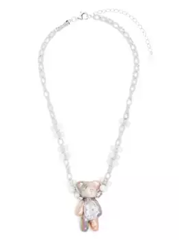 Цепочное колье YVMIN, серебяный