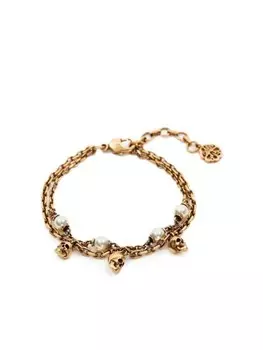 Цепочный браслет Alexander McQueen, золотой