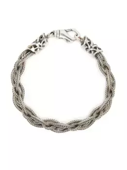 Цепочный браслет Emanuele Bicocchi, серебяный