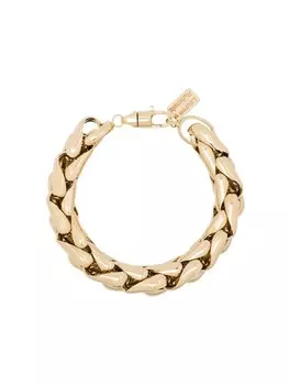 Цепочный браслет из желтого золота Lauren Rubinski, золотой