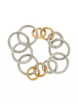 Цепочный браслет JIL SANDER, серебяный