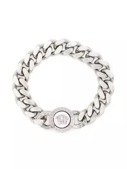 Цепочный браслет с декором Medusa Versace, серебряный