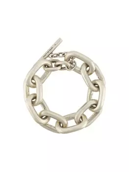 Цепочный браслет с крупными звеньями Parts of Four, серебряный