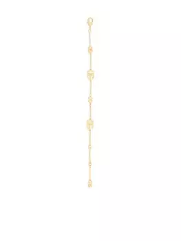 Цепочный браслет с логотипом DG Dolce & Gabbana, золотой