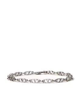 Цепочный браслет с логотипом VLogo Signature Valentino Garavani, серебряный