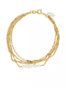 Цепочный браслет Voyages Naturalistes Wouters & Hendrix, золотой